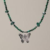 Ensemble de colliers en pierres gemmes Esprit de la Nymphe - Esprit de la Forêt