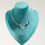 Ensemble de colliers en pierres précieuses Esprit de Nymphe - Aurores boréales