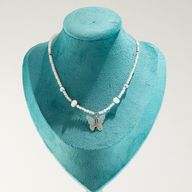 Ensemble de colliers en pierres précieuses Esprit de Nymphe - Amour et Flamme
