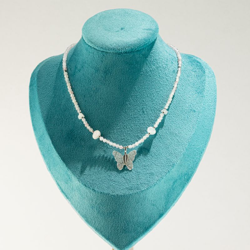 Ensemble de colliers en pierres précieuses Esprit de Nymphe - Amour et Flamme