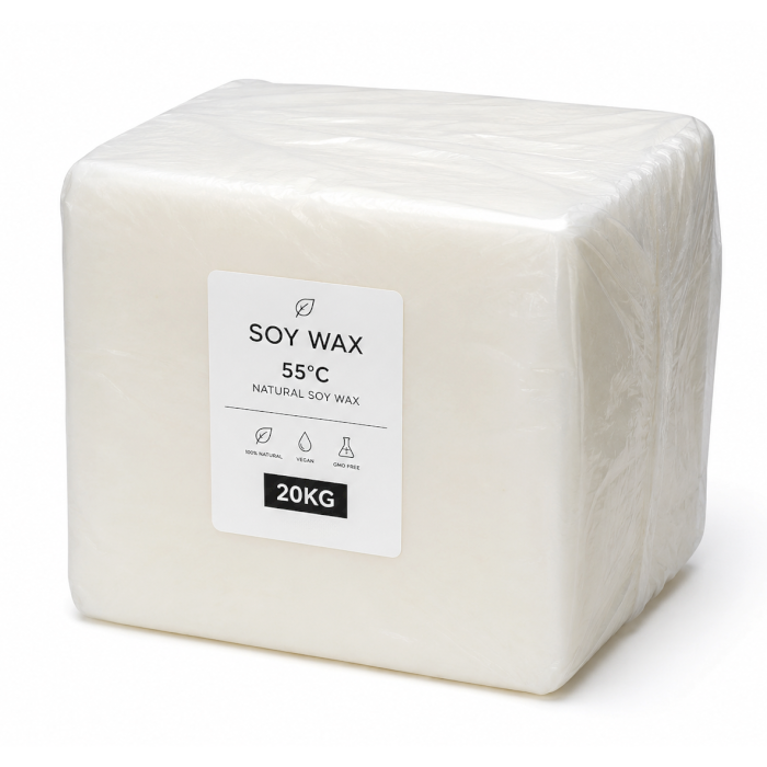 Cire de soja en vrac 55c - (20 kg)
