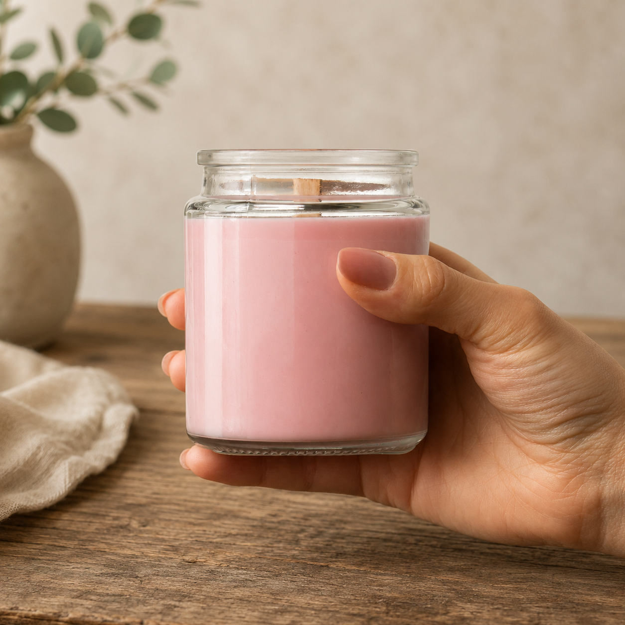 Bougies en Cire de Soja Woodwick Sans Étiquette