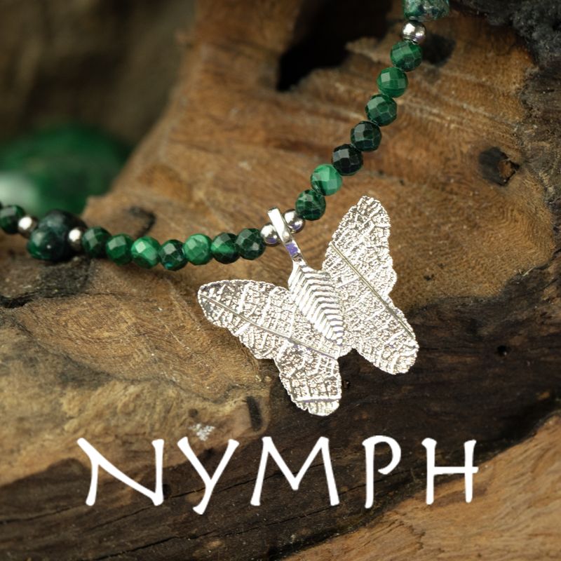 Ensemble de colliers en pierres gemmes Esprit de la Nymphe - Esprit de la Forêt