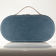 Ensemble de théière de voyage et quatre tasses - style citrouille vintage rose