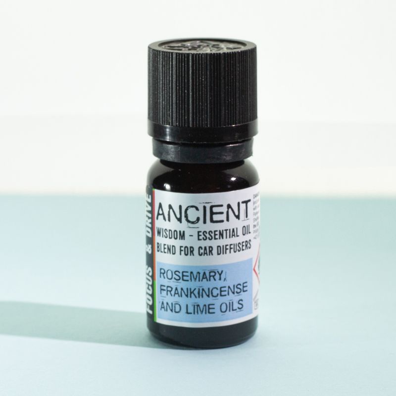 10 ml Mélange d'aromathérapie pour voiture - Concentration et Conduite