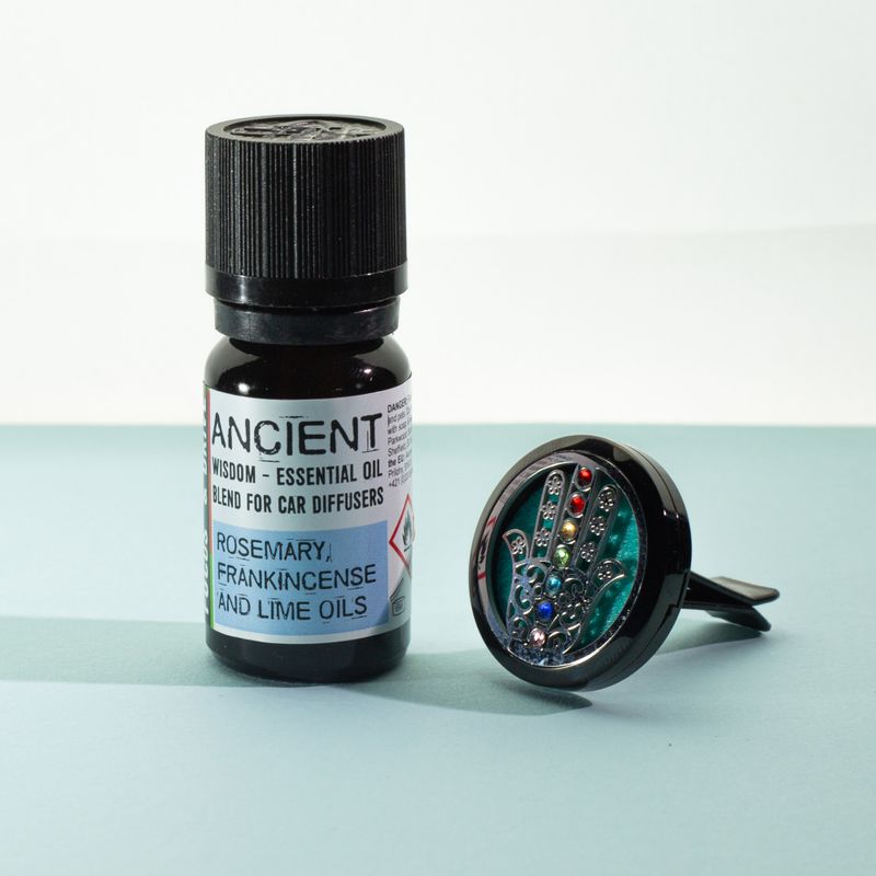 10 ml Mélange d'aromathérapie pour voiture - Concentration et Conduite