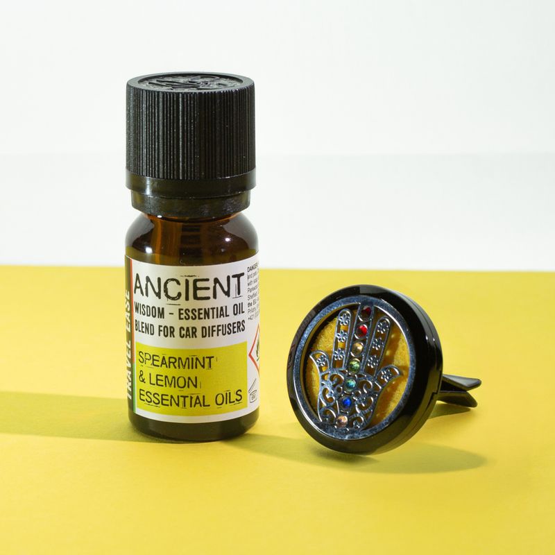 10 ml Mélange d'aromathérapie pour voiture - Voyage sans souci