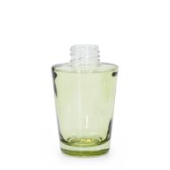 Bouteille de diffuseur à tiges en forme de vase (col de 28 mm) - vert fumé