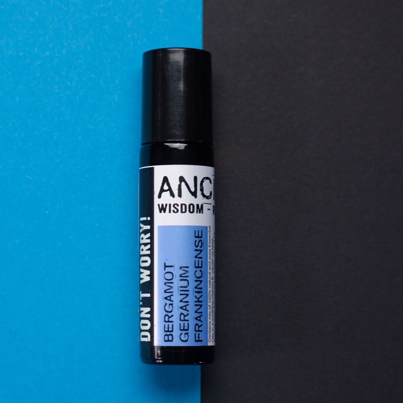 Mélange d'huiles essentielles roll-on de 10 ml - Ne vous inquiétez pas !