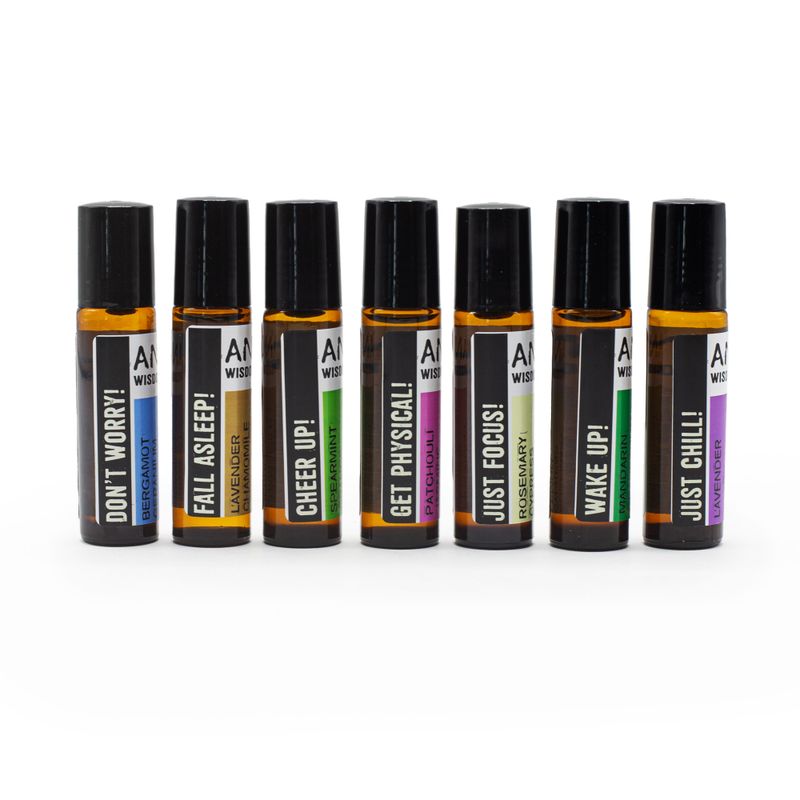 10 ml Roll-On Mélange d'huiles essentielles - Soyez en forme !