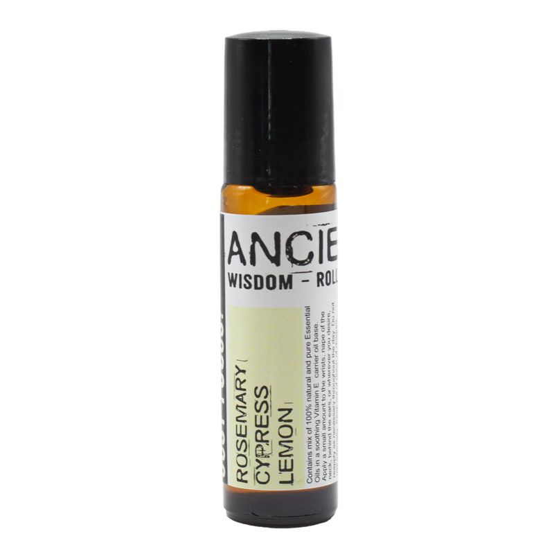 Roll-on de 10 ml - Mélange d'huiles essentielles - Concentrez-vous !