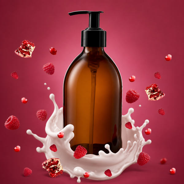 Lotions pour les mains et le corps parfumées sans étiquette