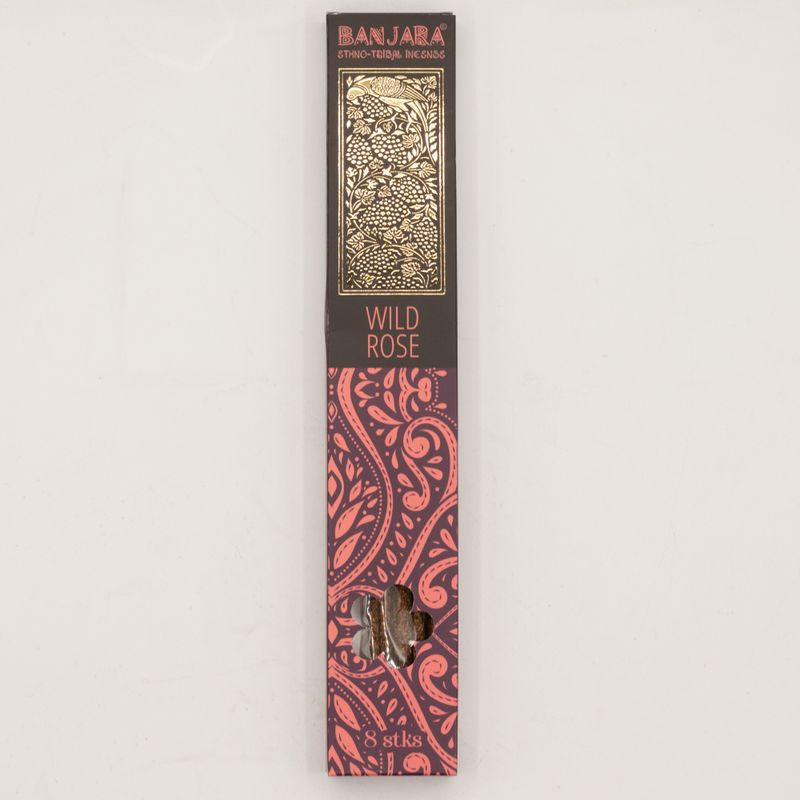 Bâtonnet de fumage Banjara extra-long - Rose sauvage