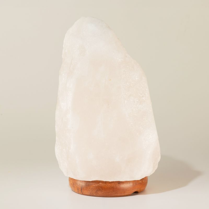 Lampe de sel Himalayan Crystal Rock - et socle env. 2-3 kg
