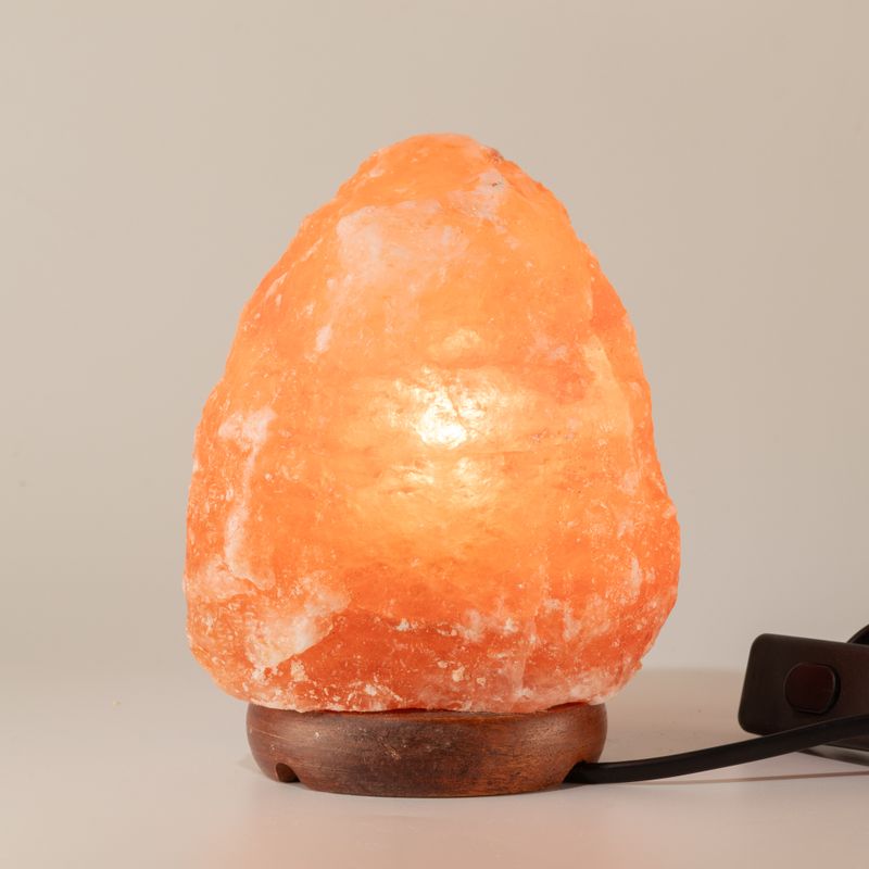 Lampe de sel naturelle de haute qualité - et socle environ 2-3 kg