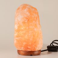 Lampe de sel naturelle de qualité - et socle env. 3-5 kg