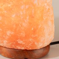 Lampe de sel naturelle de qualité - et socle env. 3-5 kg