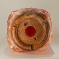 Lampe de sel naturelle de qualité - et socle environ 8-10 kg