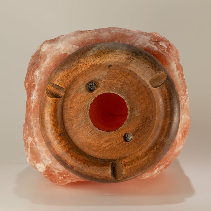 Lampe de sel naturelle de qualité - et socle environ 8-10 kg