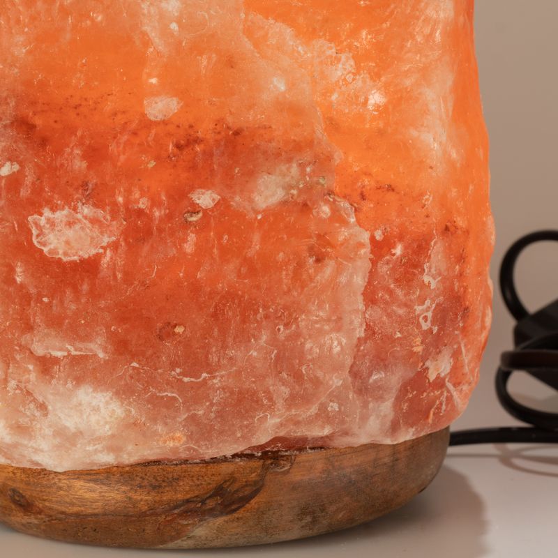 Lampe de sel naturelle de qualité - et socle environ 8-10 kg