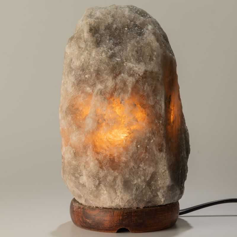 Lampe de sel gris de l'Himalaya - 1,5 - 2 kg