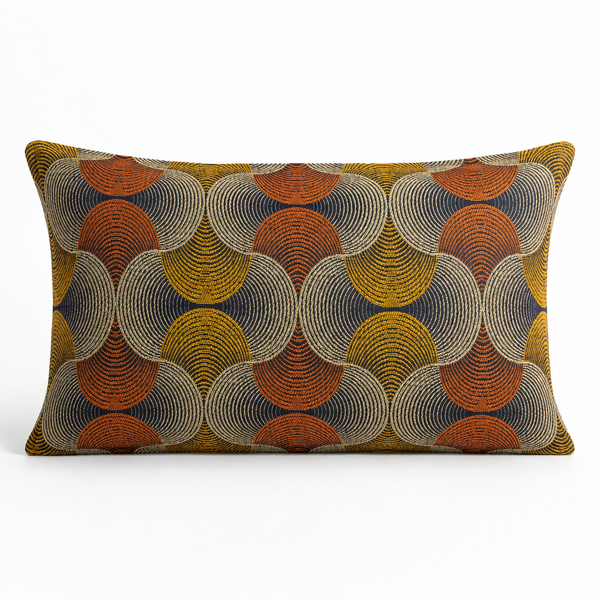 Housse de coussin classique - Urban Swirl - 30 x 50 cm - Style en bois
