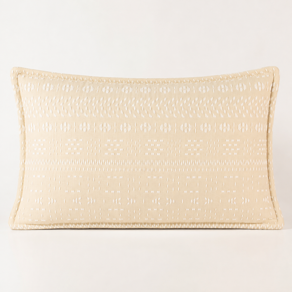 Housse de coussin classique - Pierre douce - 30 × 50 cm - Style bois