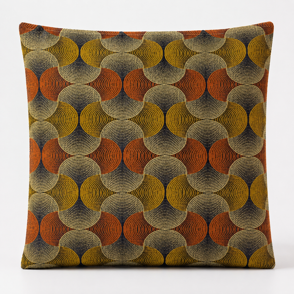 Housse de coussin classique - Urban Swirl - 60 x 60 cm - Style Jumbo