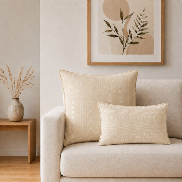 Housse de coussin classique - Pierre douce - 30 x 50 cm - 60 x 60 cm - Style Jumbo