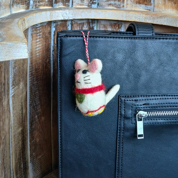 Breloques en feutre pour sac à main - Sélection variée (Mini Mignon)