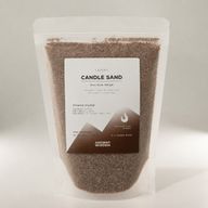 Sable parfumé pour bougie - Brun moka - Cristal cramoisi - 300 g
