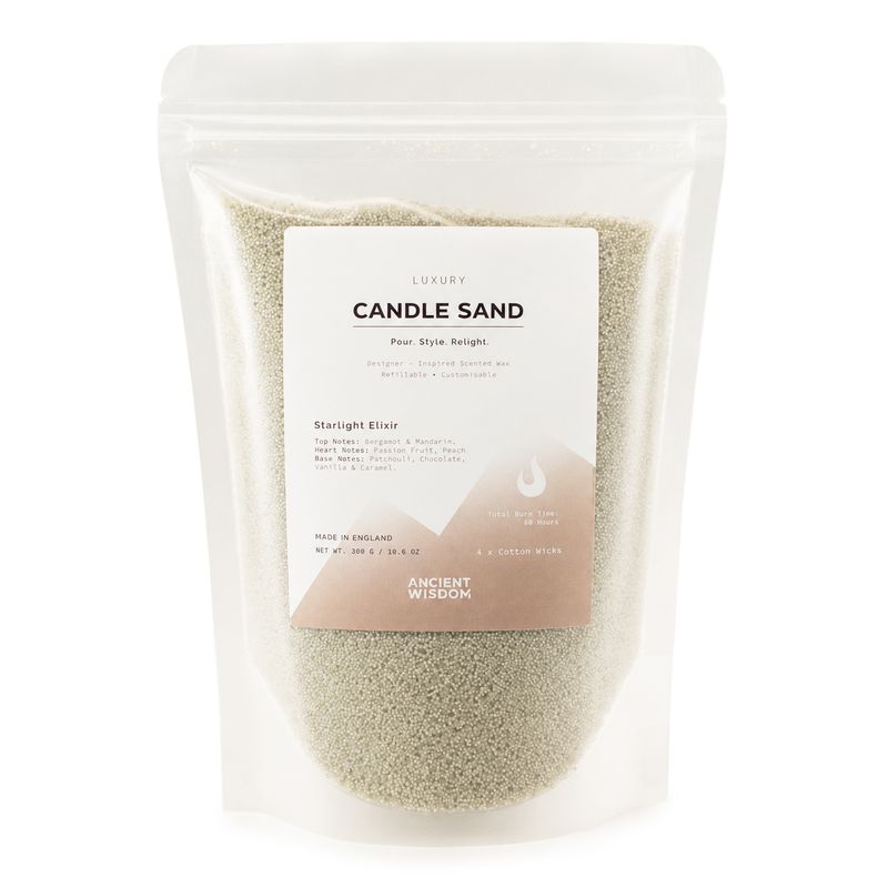Sable parfumé pour bougie - Blanc - Starlight Elixir - 300 g