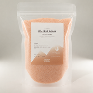 Sable parfumé pour bougie - taupe orange - cobalt - 300 g