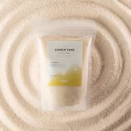 Bougie parfumée couleur sable - Miel chaud - Blush Bloom - 300 g