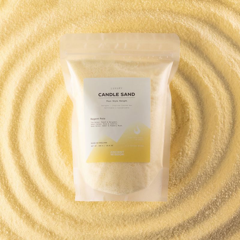 Bougie parfumée Sable - Kit de démarrage de 44 packs et présentoir