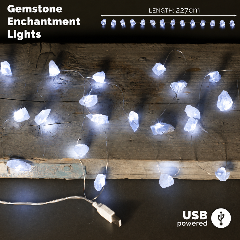 Vente en gros de lumières en pierres gemmes de quartz naturel