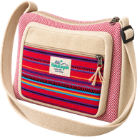 Sac messager - chanvre et coton