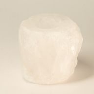 Porte-bougie en sel d'Himalaya Crystal Rock 600-800 g