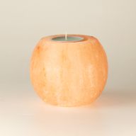 Porte-bougie en sel - Rond
