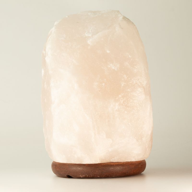 Lampe de sel Himalaya Crystal Rock - et socle env. 8-10 kg