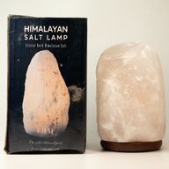Lampe de sel Himalaya Crystal Rock - et socle env. 8-10 kg