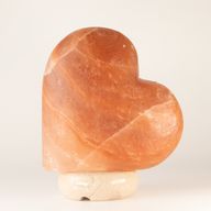 Lampe de sel artisanale - Cœur