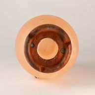 Lampe de sel en forme d'œuf - Base en bois