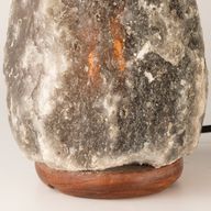 Lampe de sel naturelle grise de l'Himalaya - 3-5 kg