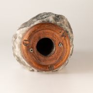 Lampe de sel naturelle grise de l'Himalaya - 3-5 kg