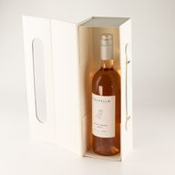 Boîte cadeau à plat - Forme boîte à vin  (33,5 × 10 × 10,5 cm) - Blanc