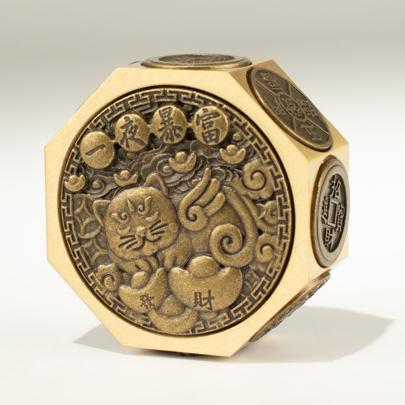 Fortune Feng Shui - Chat porte-bonheur et Dragon - Protection et Prospérité