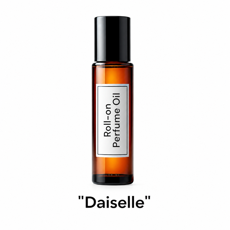 Daiselle Huile de parfum raffiné 10 ml - Étiquette blanche