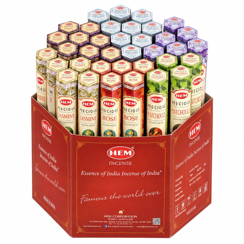HEM Encens Hexagonal - Coffret de démarrage - Collection Populaire