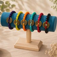 Bali Kit de démarrage de bracelets Feng Shui pour la bonne chance – 60 bracelets assortis